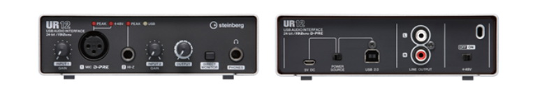 兼容iPad/Mac/PC，实现高品质录音的Steinberg USB音频接口UR12发布