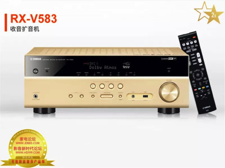 获奖信息：家电论坛与HD199论坛联手打造：2017-2018年度影音推荐产品奖