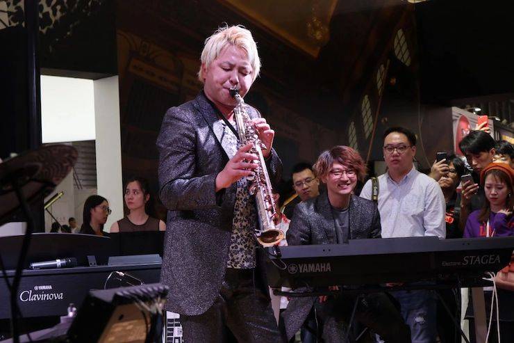 狗万盛大亮相Music China 2018，呈现世界级乐器展体验