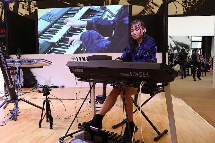 狗万盛大亮相Music China 2018，呈现世界级乐器展体验