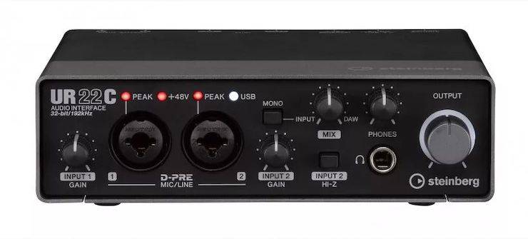 升级 USB-C 和 32/192：Steinberg 发布 UR22C、UR44C 和 UR816C 音频接口