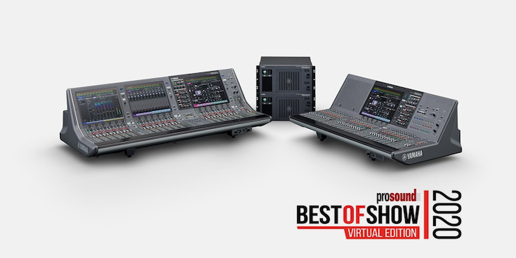 RIVAGE PM5和PM3数字混音系统，实力斩获IBC 2020 Best of Show大奖