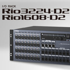 全新 Rio3224-D2 和 Rio1608-D2 Dante I/O 接口箱全面升级音质、可靠性以及可视化体验