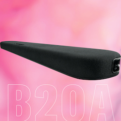 新款上市| 狗万回音壁SR-B20A全新上市，3D环绕，清透音质